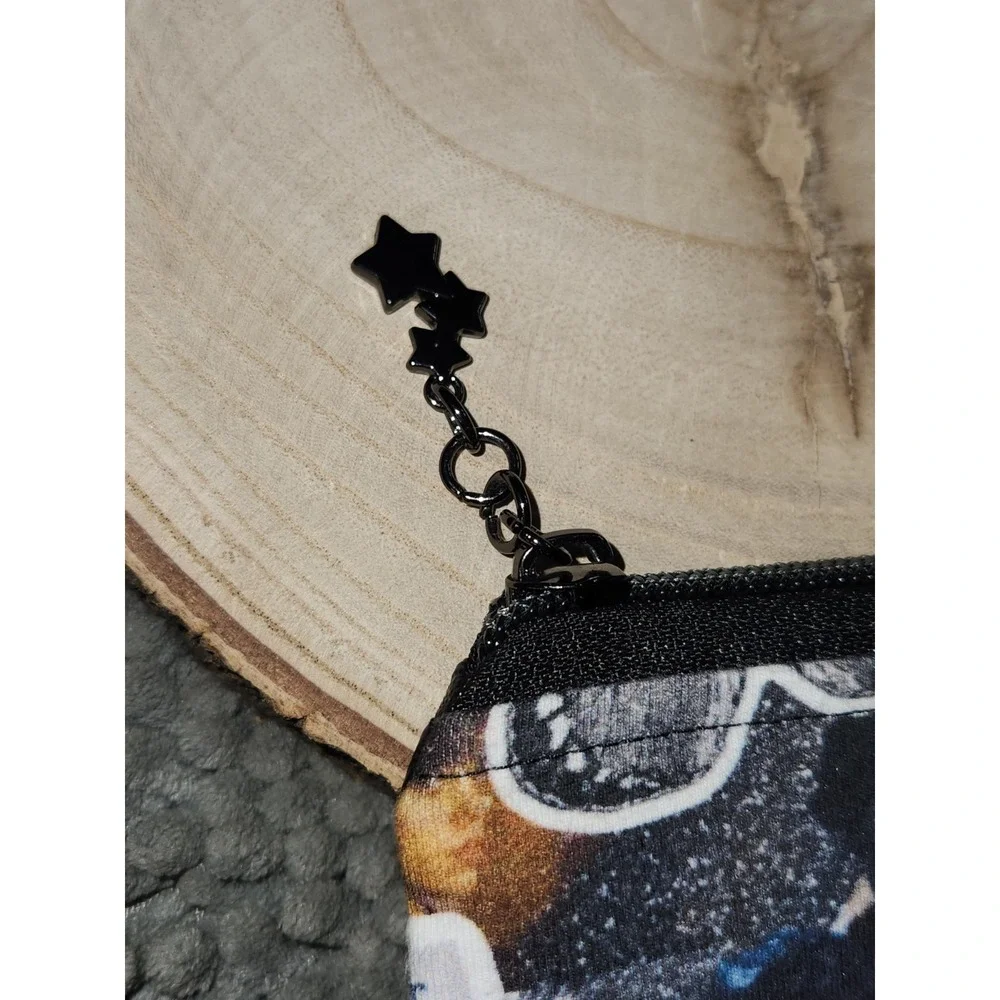 Everything Wednesday~Addams Family‎ Character Collage Cosmetic Zipper Bag Pouch